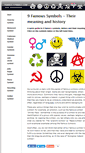 Mobile Screenshot of famous-symbols.com